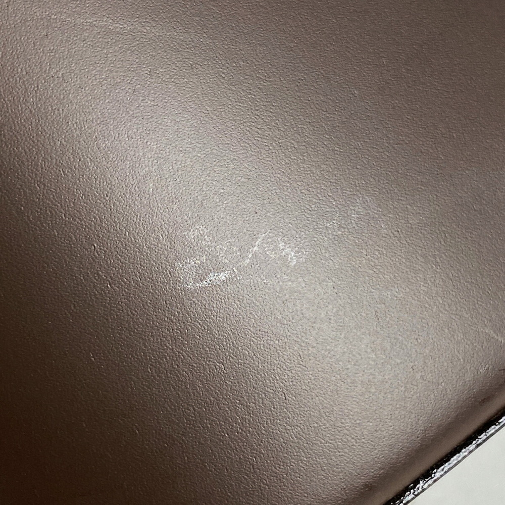 Burberry Logo Tote Bag Check Leather Brown - Picture 3 of 7
